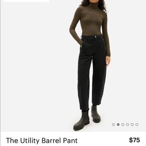 Everlane utility pants worn once